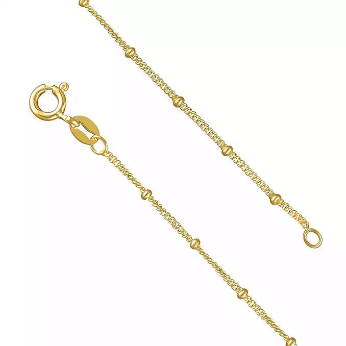 10k Gold Vermeil Satellite Necklace - Jewellery Hut