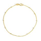 14k Gold Satellite Bracelet - Jewellery Hut