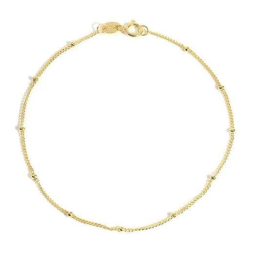 14k Gold Satellite Bracelet - Jewellery Hut