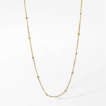 14K Gold Satellite Chain Necklace - Jewellery Hut