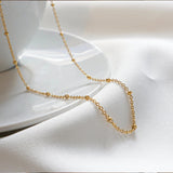 14K Gold Satellite Chain Necklace - Jewellery Hut