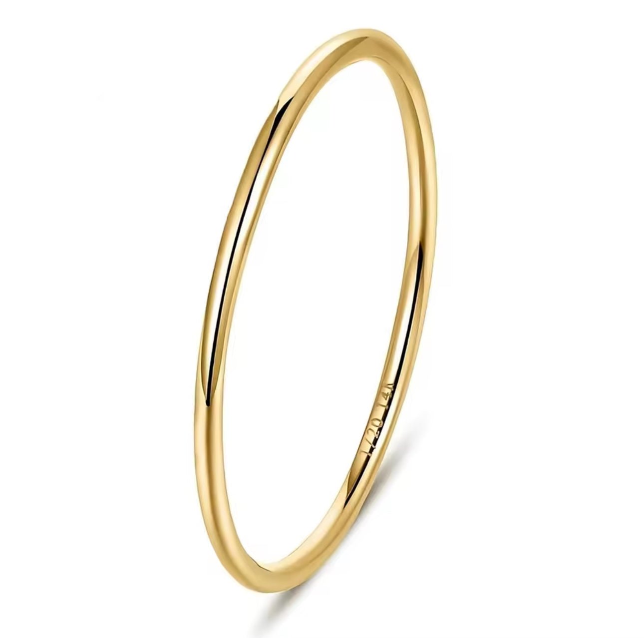 14K Gold Stacking Ring - Jewellery Hut