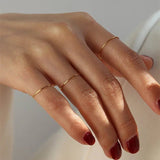 14K Gold Stacking Ring - Jewellery Hut