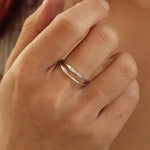 925 Sterling Silver Tiny Signet Ring - Jewellery Hut