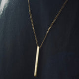 Gold Personalised Bar Necklace - Jewellery Hut