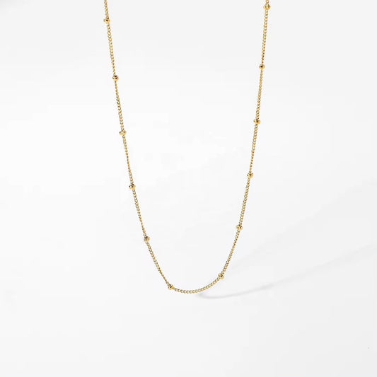 Gold Satellite Chain Necklace - Jewellery Hut