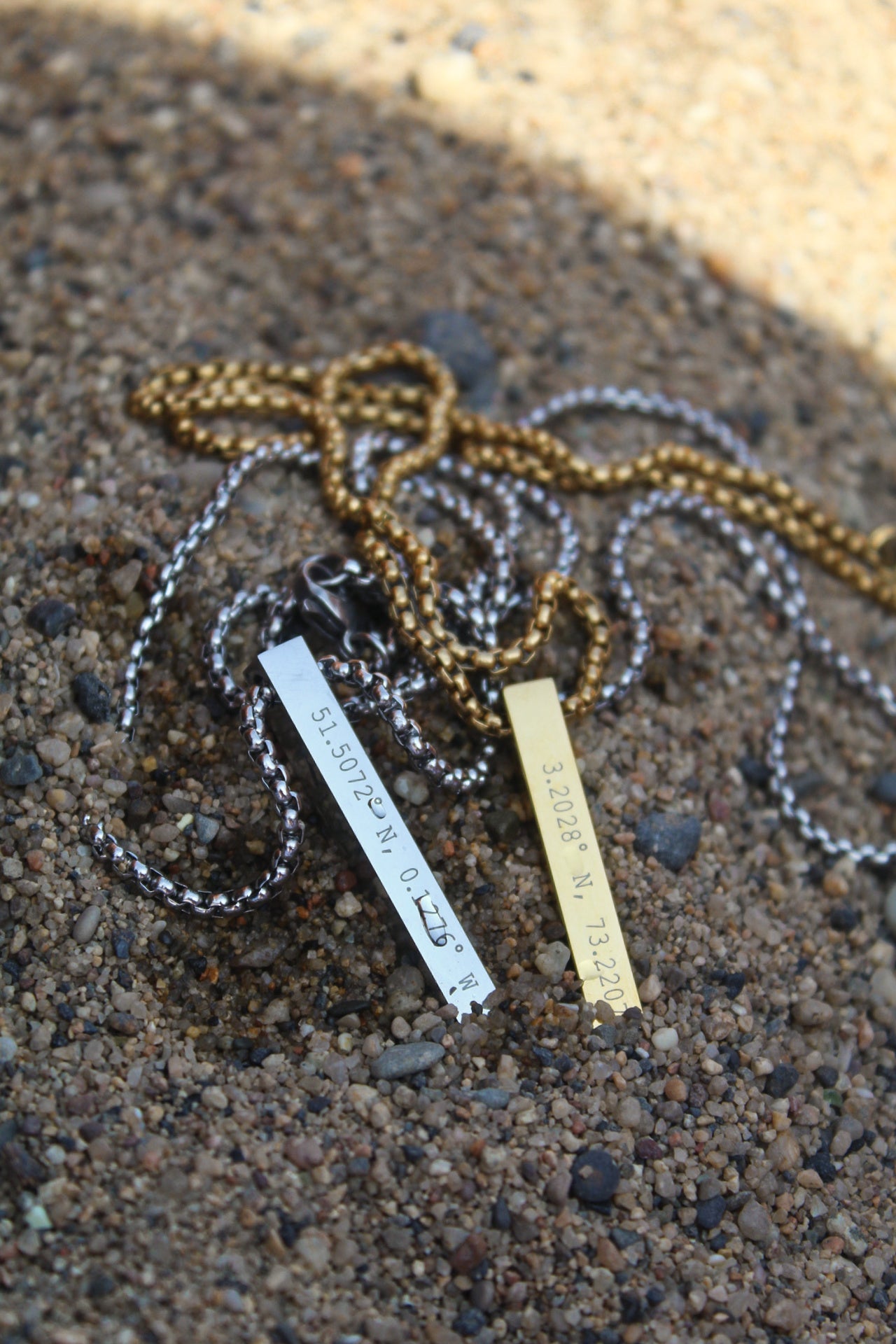 Silver Personalised Bar Necklace - Jewellery Hut