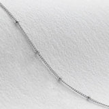 Sterling Silver Satellite Chain Necklace - Jewellery Hut